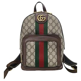 Gucci Ophidia Small Backpack GG Supreme Beige