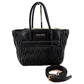 Miu Miu Borsa a tracolla Matelassé Napa