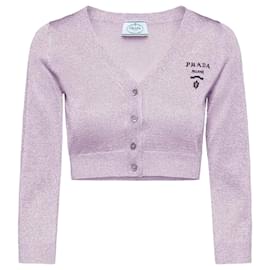 Kurzes Lurex-Cardigan - Prada
