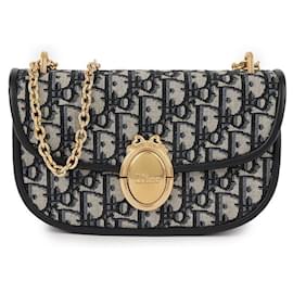 Borsa a catena Small con patta Médallion - Dior