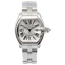 Cartier Orologio Roadster da donna piccolo in acciaio inossidabile