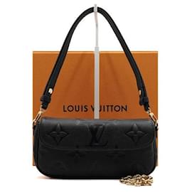 Louis Vuitton Borsa a tracolla e crossbody Ivy Wallet On Chain in Monogram Empreinte nero