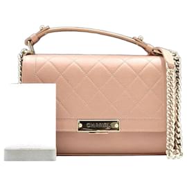 Chanel Borsa a spalla e borsa a tracolla Medium Champagne Gold Chain