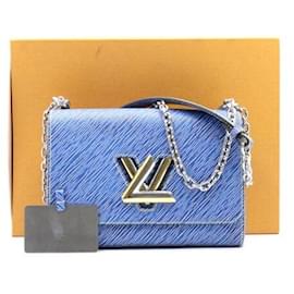 Borsa a tracolla e crossbody Denim Twist MM Silver Chain - Louis Vuitton