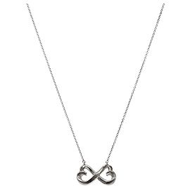 Tiffany & Co Double Loving Heart Silberkette