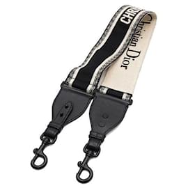 Oblique Bestickter Stoff-Schultergurt - Dior