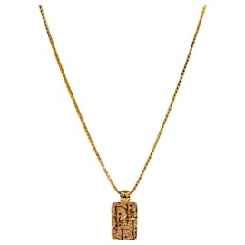 Collana Placca Oblique Oro - Dior