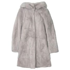 Fendi Nerzjacke mit Kapuze