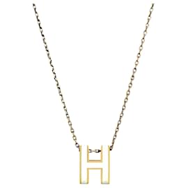 Pendant Necklace Blang Gold - Hermès
