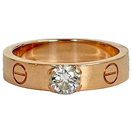 Cartier Love Solitärring Roségold