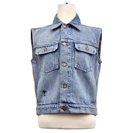 Dior Bestickte Denim-Weste