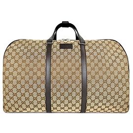 Gucci Unbenutzte GG Supreme Canvas Boston Bag