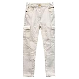 Pantalones Cargo con Botones Dorados - Balmain