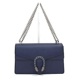 Borsa a tracolla Dionysus Blue Small con catena - Gucci