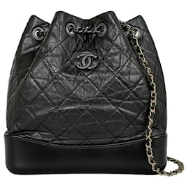 Chanel Gabrielle Kleiner Rucksack Black Series