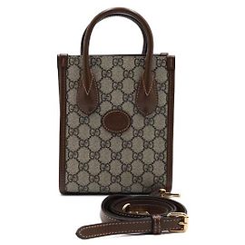 Gucci GG Supreme Mini Tote Bag und Shoulder Bag Crossbody
