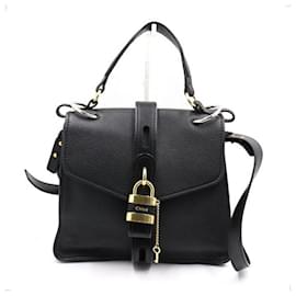 Borsa Tote e Borsa a Tracolla ABY Everyday Medium in pelle nera - Chloé