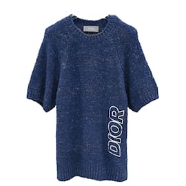 Dior T-Shirt aus schwerem Baumwollstrick