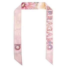 Seidenschal mit Brezza-Print - Salvatore Ferragamo