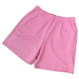 Balenciaga Pantalones cortos de algodón rosa XS
