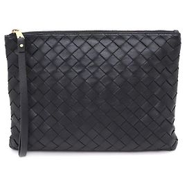 Bottega Veneta Clutch con tracolla Intrecciato