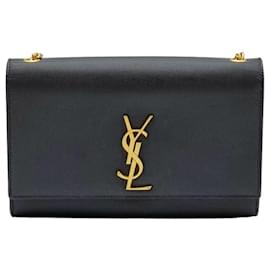 Borsa a spalla e crossbody dorata - Saint Laurent