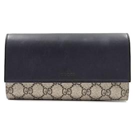 Gucci Cartera larga Supreme GG Canvas