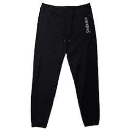 Saint Laurent Pantalones de entrenamiento para hombre Negro