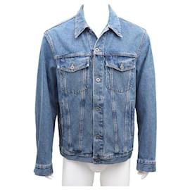 Giacca in denim Skate Blue - Off White
