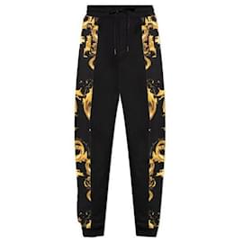 Bedruckte Sweatpants aus Baumwoll-Jersey - Versace