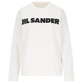 LEICHTES COTTON LONG SLEEVE T-SHIRT - Jil Sander