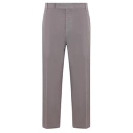 Thom Browne Pantalones Utility de sarga de algodón