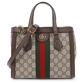 Gucci Borsa Tote Ophidia Small con manico superiore