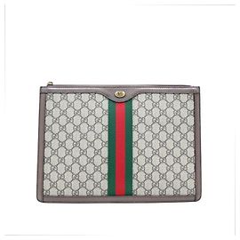 Gucci Borsa a Pochette Portfolio Ophidia GG Supreme