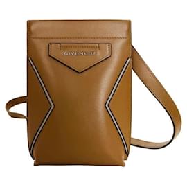 Borsa a tracolla Antigona Soft Phone Pouch Brown - Givenchy