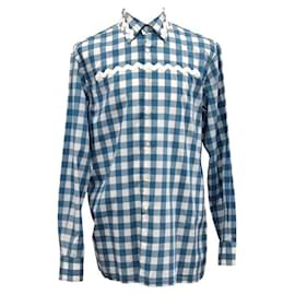 Camicia in cotone bianca da uomo - Prada