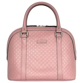 Gucci Borsa Dome Microshima Margo Top Handle Midi Pink