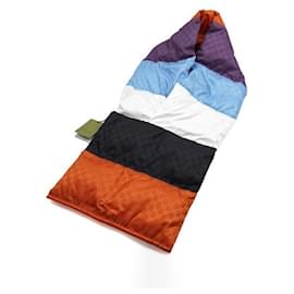 Gucci Sciarpa Sciarpa Stola in Nylon Multicolore
