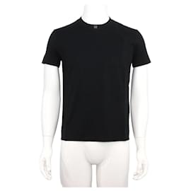 Unisex T-Shirt aus Baumwolle in Schwarz mit Mini-Logo-Stickerei - Givenchy