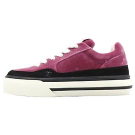 Chanel Samt-Wildleder-Sneaker für Damen