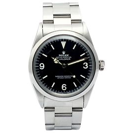 Rolex Vintage Explorer Original Matte Dial Hands New Bracelet