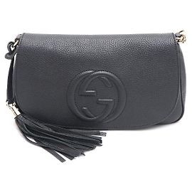 Gucci Bolso de hombro y bolso bandolera Soho con cadena dorada entrelazada
