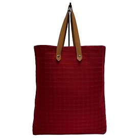 Hermès Amadava Canvas Tote Bag Rot