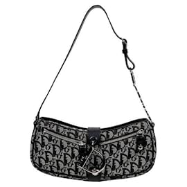 Oblique Canvas Schultertasche mit D-Ring - Dior