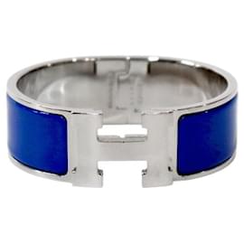 Bracelet Blue Click Acier Silver - Hermès