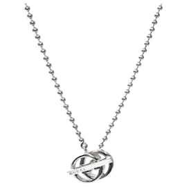 Verschlungene Bar-Halskette Silber - Gucci
