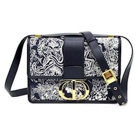 Borsa a spalla e borsa a tracolla con patta in jacquard invertito - Dior