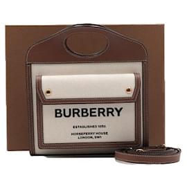 Canvas Mini Pocket Tote Bag und Crossbody - Burberry