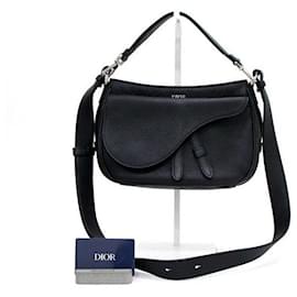 Dior Borsa a tracolla e crossbody da uomo in pelle grana
