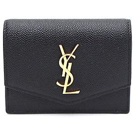 Saint Laurent Uptown Kartenetui mit Akkordeon-Fach